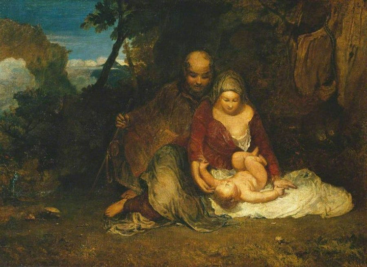 The Holy family Painting by Joseph Mallord William Turner