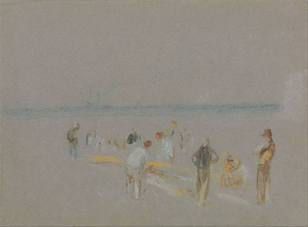 Cricket on the Goodwin Sands Painting by Joseph Mallord William Turner