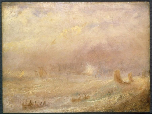 View of Deal Painting by Joseph Mallord William Turner