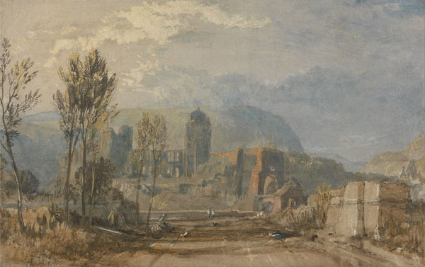 Andernach, 1817 Painting  by Joseph Mallord William Turner