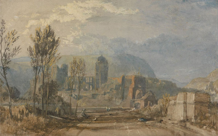 Andernach, 1817 Painting  by Joseph Mallord William Turner