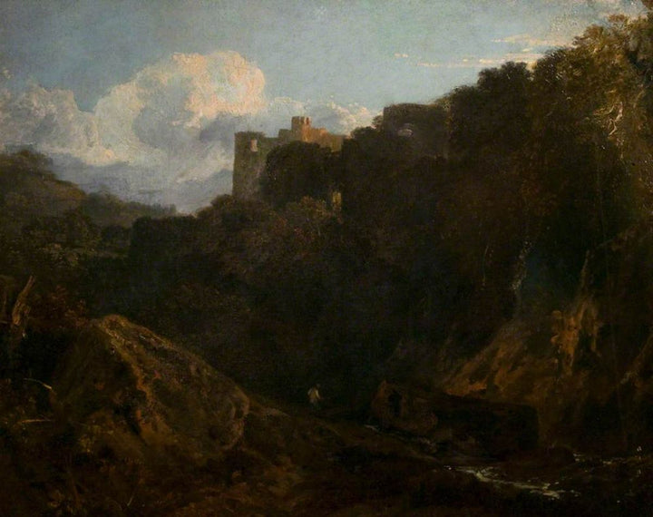 Cillgerren Castle, c.1798-99 Painting by Joseph Mallord William Turner