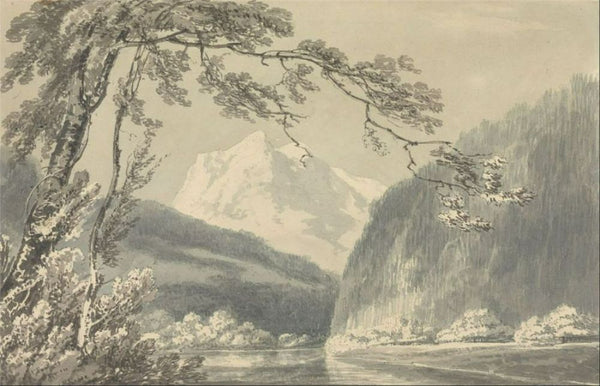 Near Grindelwald, c.1796 Painting by Joseph Mallord William Turner