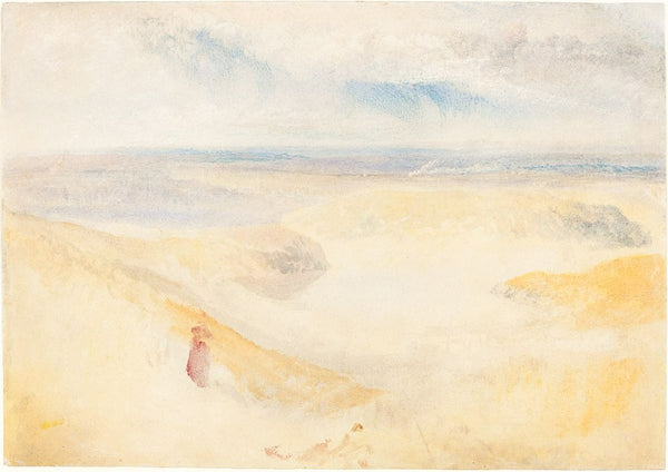 A Yorkshire River Painting by Joseph Mallord William Turner