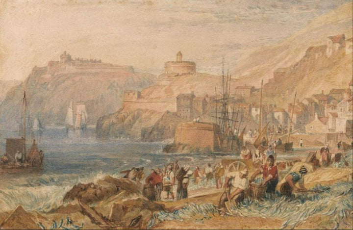 St. Mawes, Cornwall, c.1823 Painting  by Joseph Mallord William Turner