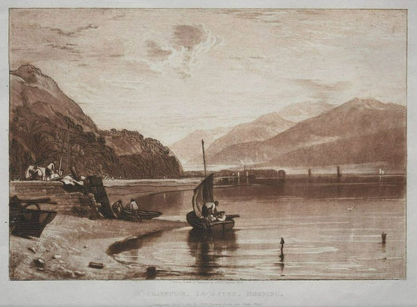 Inverary Pier, 1859-61 Painting by Joseph Mallord William Turner
