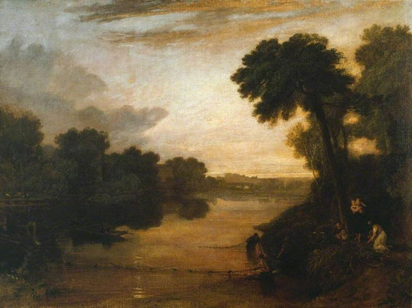 The Thames near Windsor, c.1807 Painting by Joseph Mallord William Turner