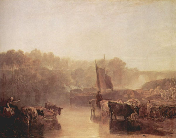 Dorchester Mead, Oxfordshire Painting by Joseph Mallord William Turner
