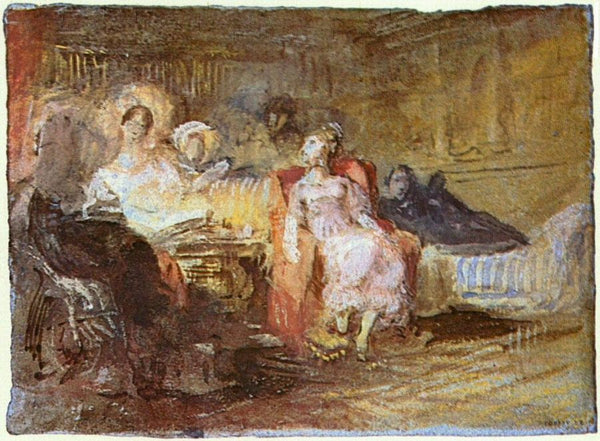 A salon 1 Painting by Joseph Mallord William Turner