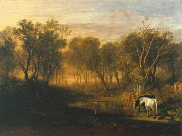 The Forest of Bere, c.1808 Painting by Joseph Mallord William Turner