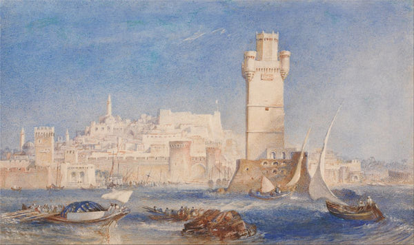 Rhodes (for "Lord Byron's Works") Painting by Joseph Mallord William Turner