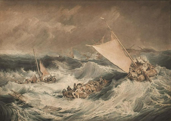 A shipwreck, by C. Turner 
