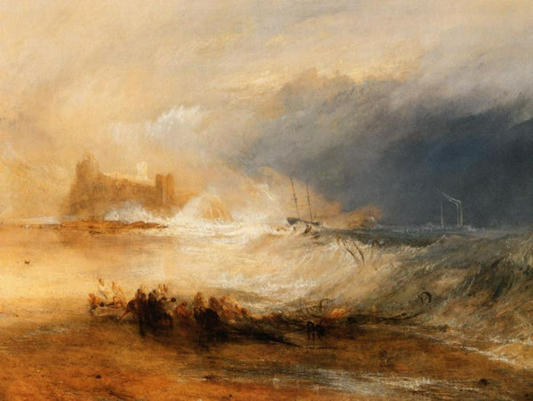 Wreckers Coast Of Northumberland Painting by Joseph Mallord William Turner