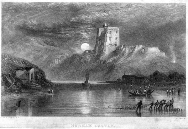Norham Castle Moonrise 