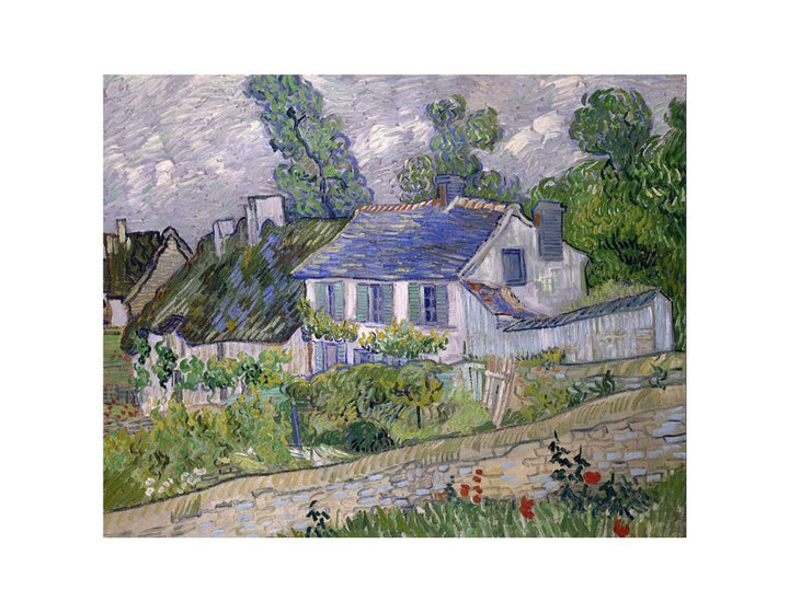 Houses At Auvers By Van Gogh