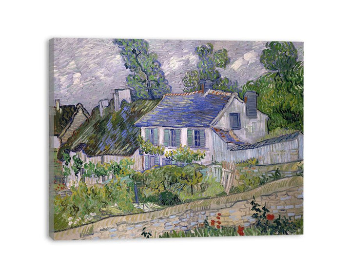 Houses At Auvers By Van Gogh