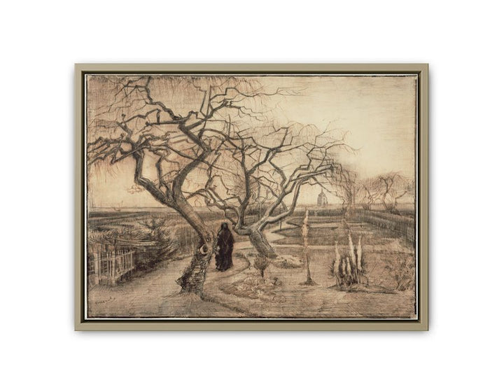 Winter garden by Van Gogh