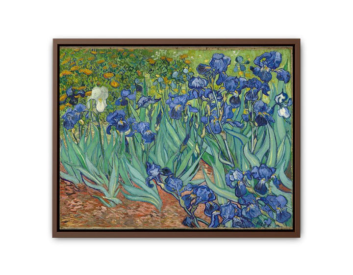 Irises By Van Gogh Painting