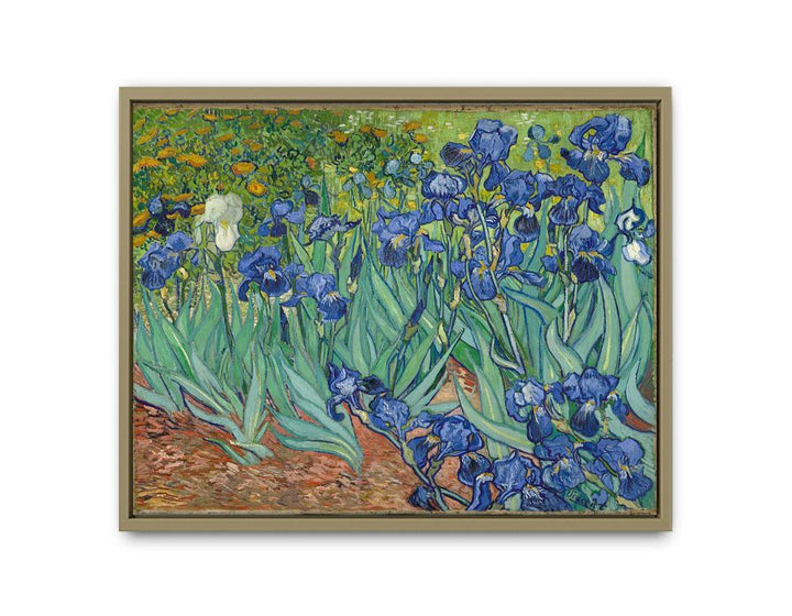 Irises By Van Gogh Painting