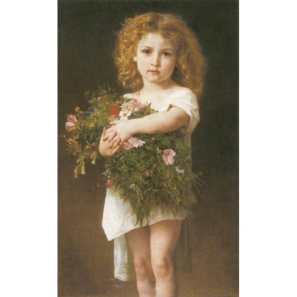 Child With Flowers