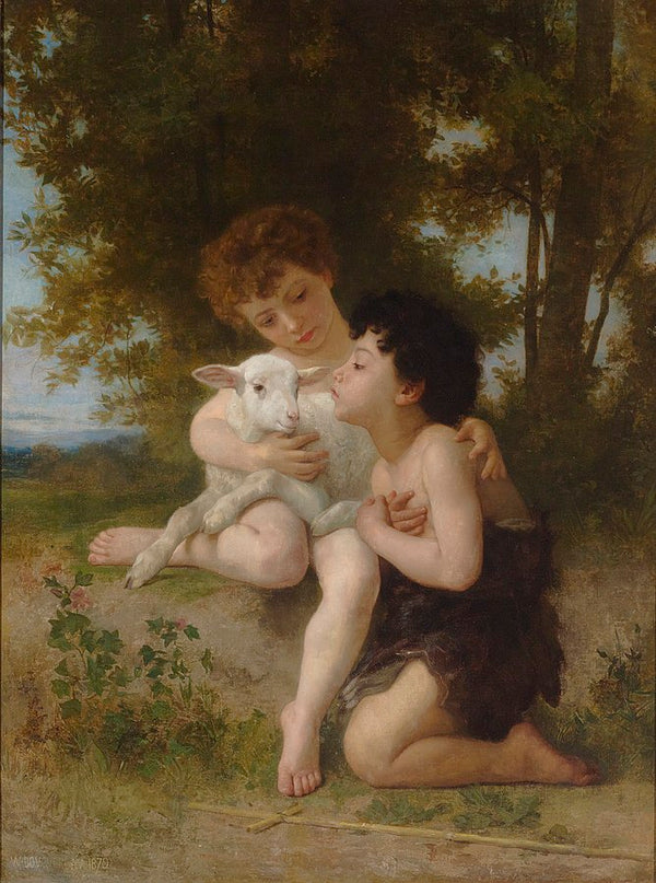 Children With the Lamb (Detail)