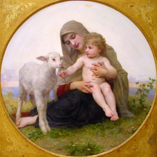 La Vierge à L'agneau (Virgin and Lamb)