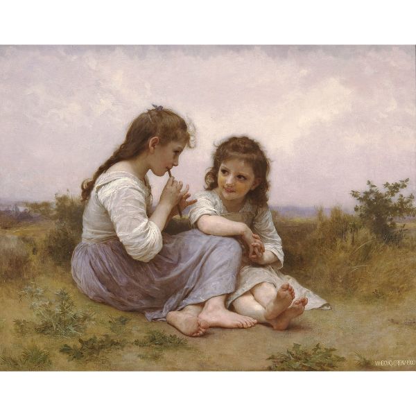 Two Girls (Childhood Idyll) 1900