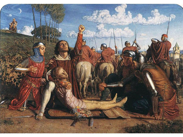Rienzi Vowing to Obtain Justice for the Death of his Young Brother Slain in a Skirmish between the Colonna and Orsini Factions