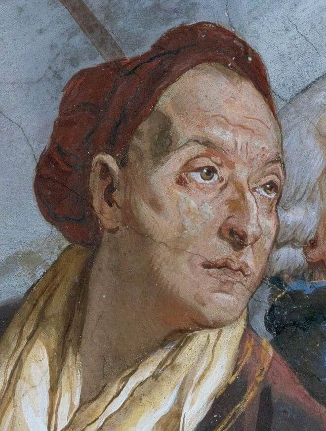 Giovanni Battista Tiepolo Self Portrait 
