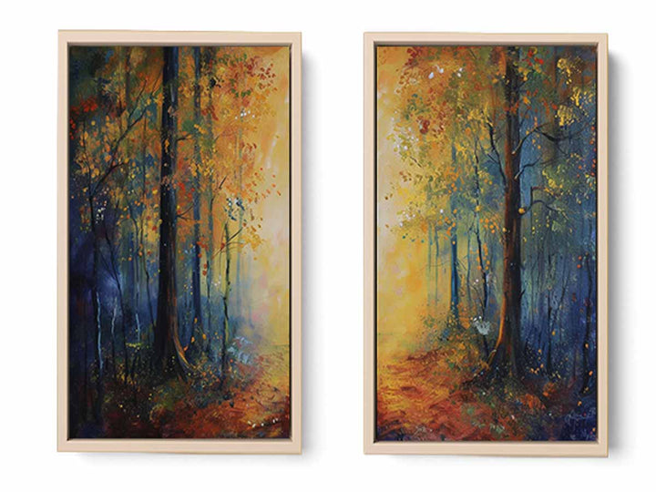 Forest  Panel Art set