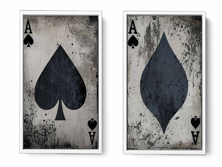 Poker Spade Panel Art