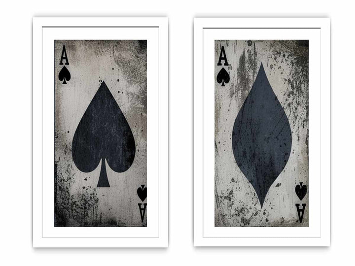 Poker Spade Panel Art