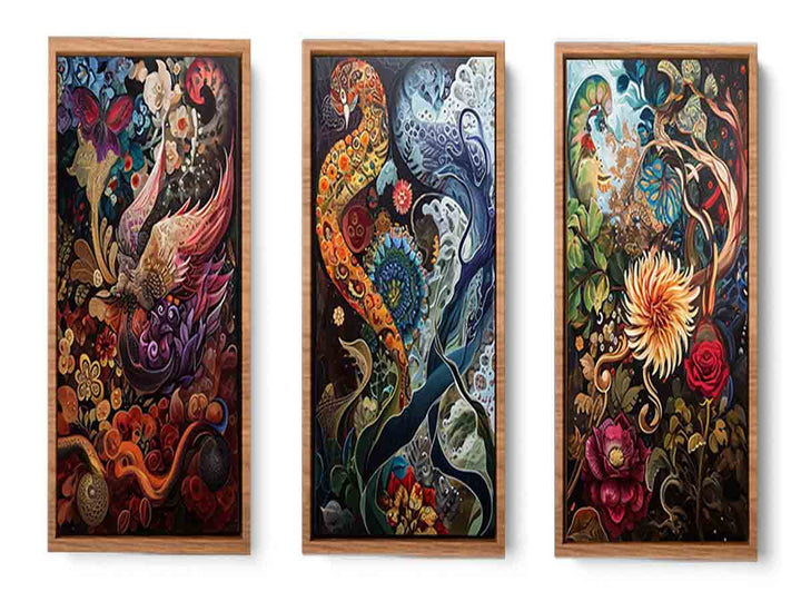 3 Panel  Painting
