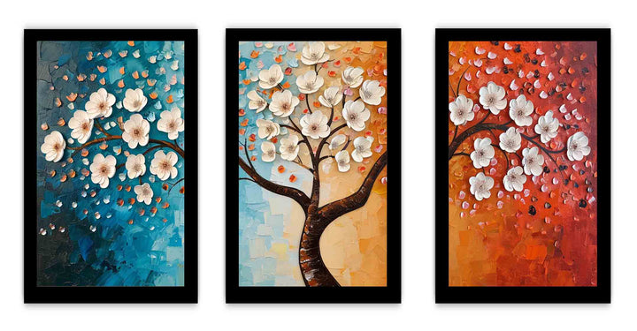 3 piece Tree Painting Set