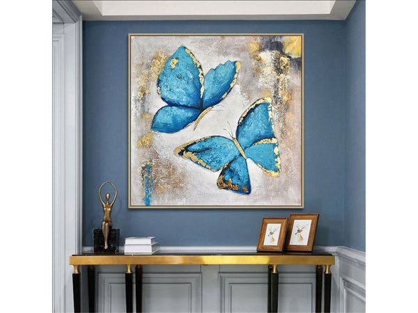 Modern Abstract Butterfly Painting