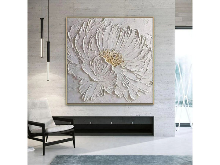 Modern Abstract Flower Painting