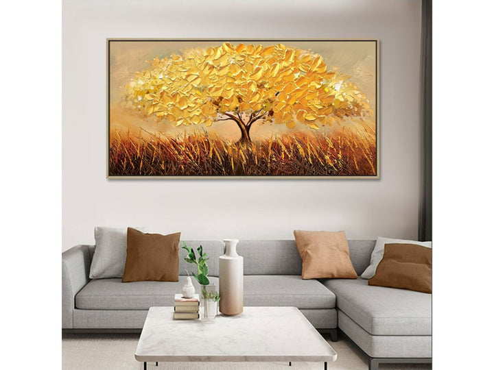 Modern Abstract Tree Painting