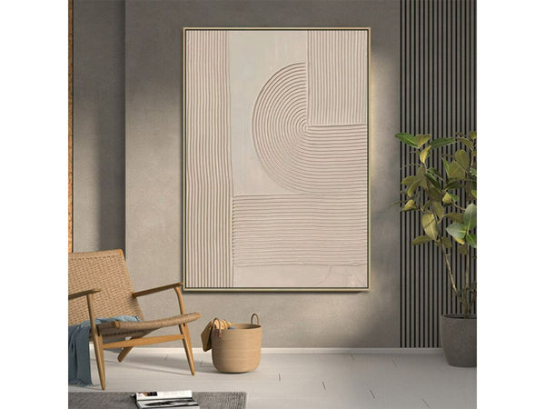Modern Grey  Abstract Painting