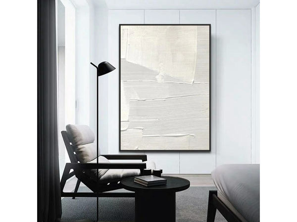 Abstract Modern Grey Painting