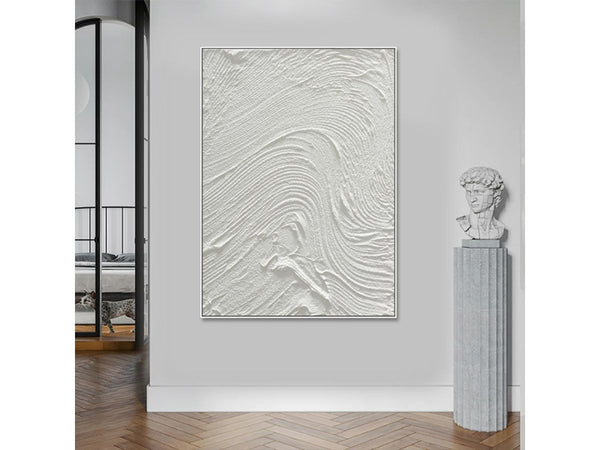 Modern Abstract Wave Painting