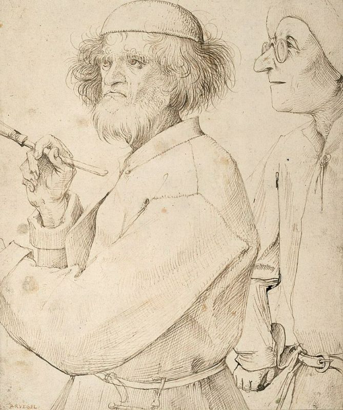 Pieter Bruegel the Elder Self Portrait 
