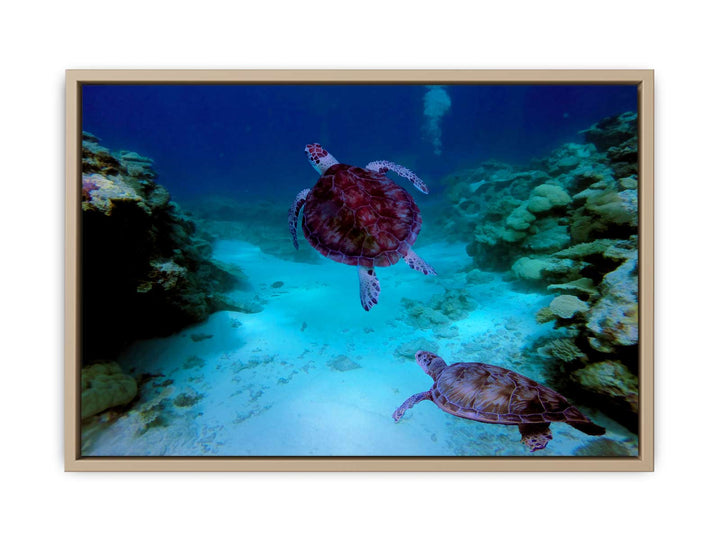 Deep Sea Turlte Painting 