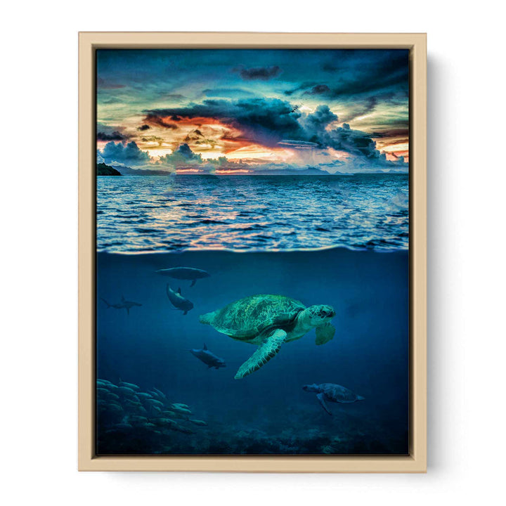 Turtle  Wall art Oil Painting 