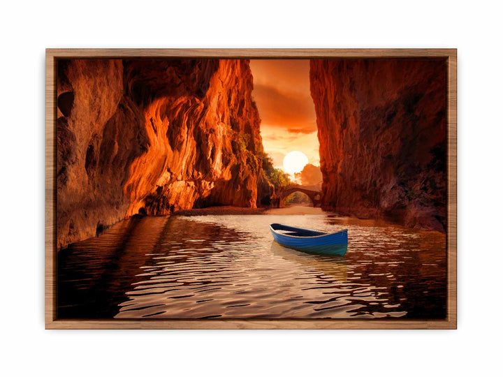 Sunset Beach   Cave Painting 