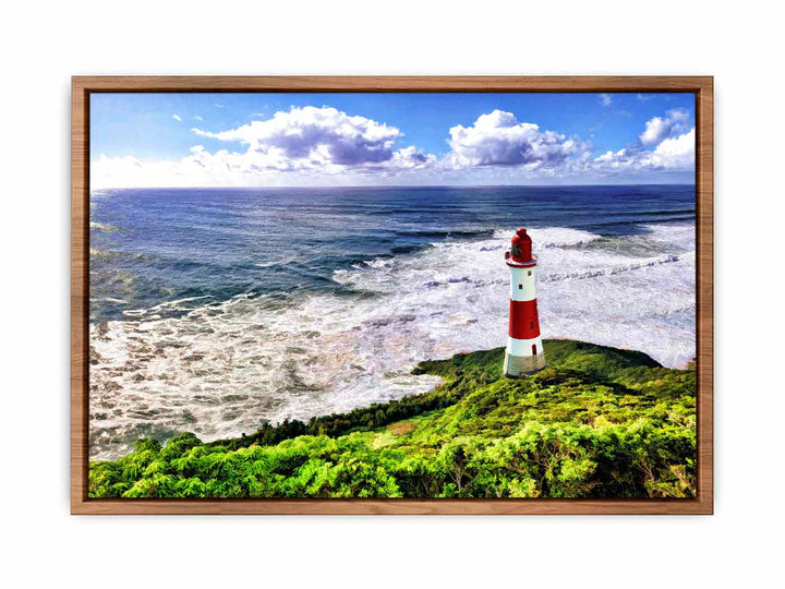 Lighthouse Beach Painting 