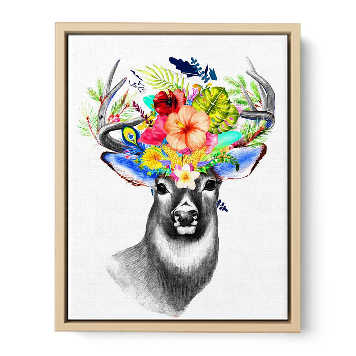 Animal Stag Painting 
