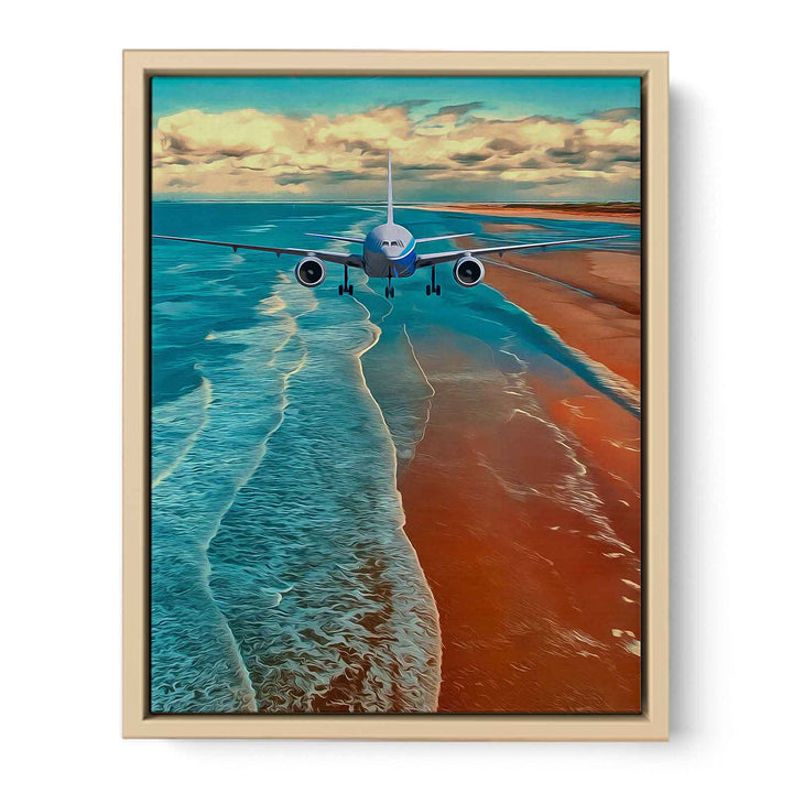 Beach flight Painting 