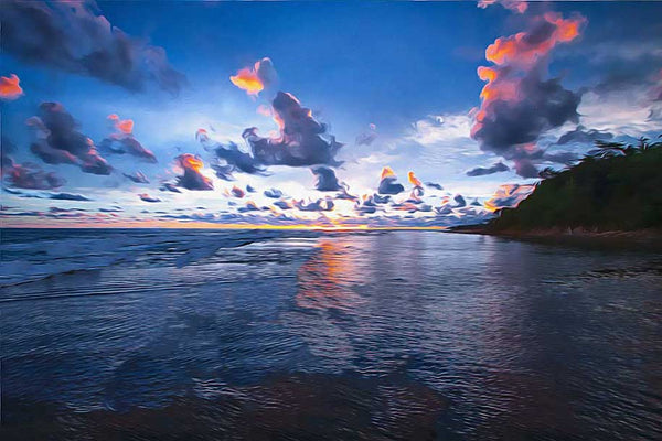 Ocean Clouds  Painting 
