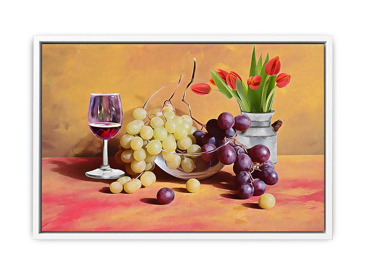 Wineglass Still Life Painting 