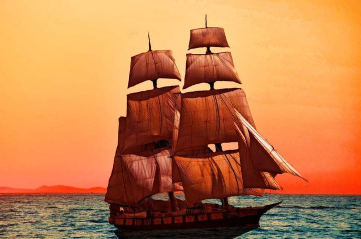 Sailing Ship Painting 